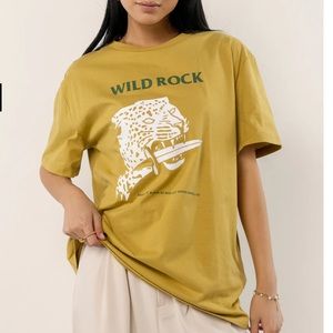 Bohme Wild Rock Graphic Tee Shirt. Size XSmall. EUC